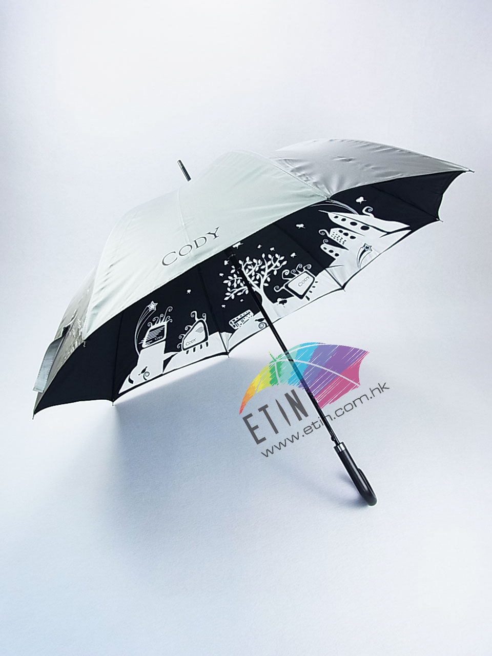 Etin Strong wind proof and double layer umbrella A005